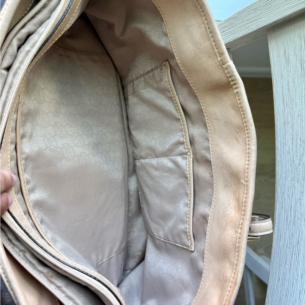 Michael Kors Dark Brown and Beige Tote - Picture 9 of 16